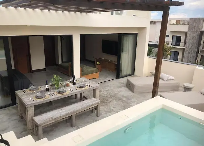 Apartment Talulah Amazing 3 Bdr Penthouse Private Pool Tulum